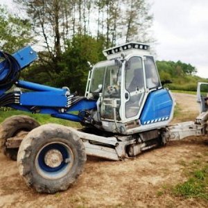 foto MenziMuck A91F mobil 4x4 tilt-rotator hydr.5x! excavator walking